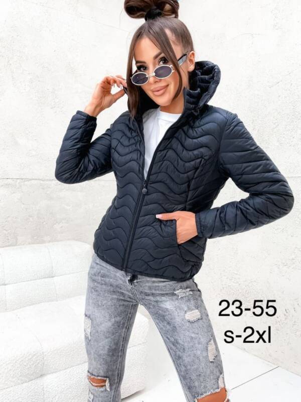 Kurtki damskie cienki Roz S-2XL, 1 Kolor Paczka 5 szt